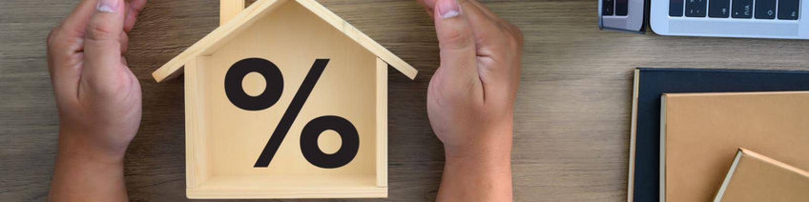 percentage teken in houten huisje