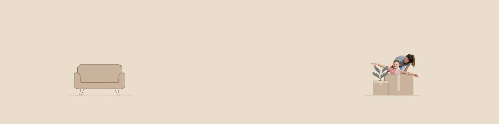 Persoon in hangmat met hond